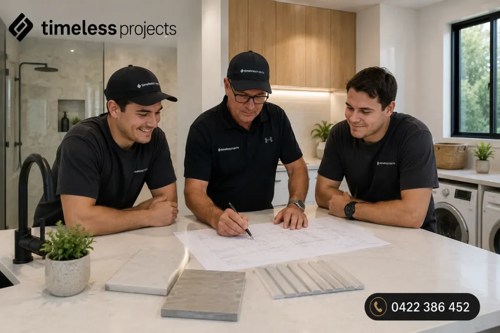 working on remodeling project -TImelessproject Canberra and NSW